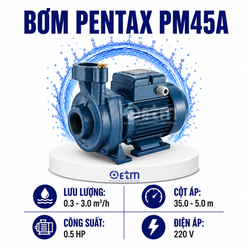 Bơm Pentax PM45A